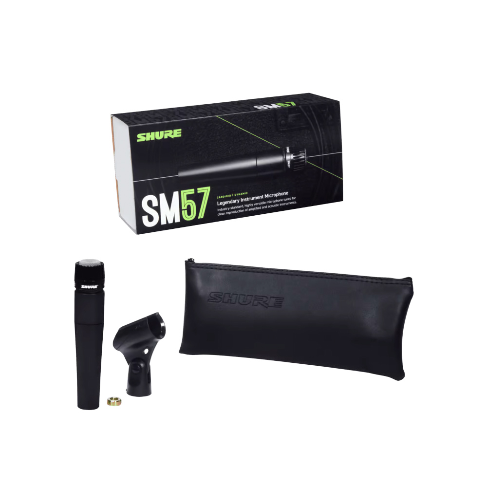 SM57 05 Micrófono Dinámico para Instrumento Shure SM57