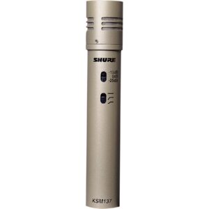Shure KSM137-SL Micrófono Condensador para Instrumento Shure KSM137