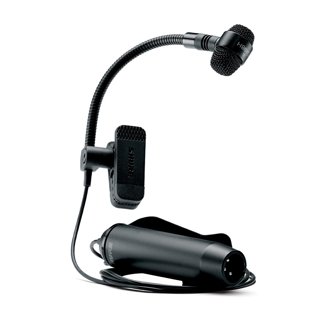 Shure PGA98H-XLR Micrófono de Clip para Instrumento Shure PGA98H XLR