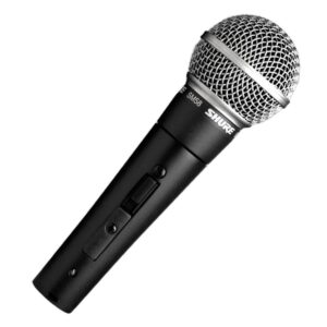 Micrófono Dinámico Vocal Shure SM58S con Interruptor