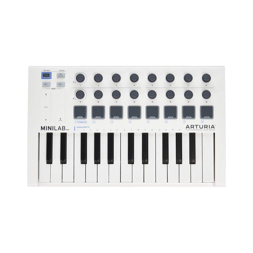 230501 CONTROLADOR MIDI ARTURIA MINILAB MKII