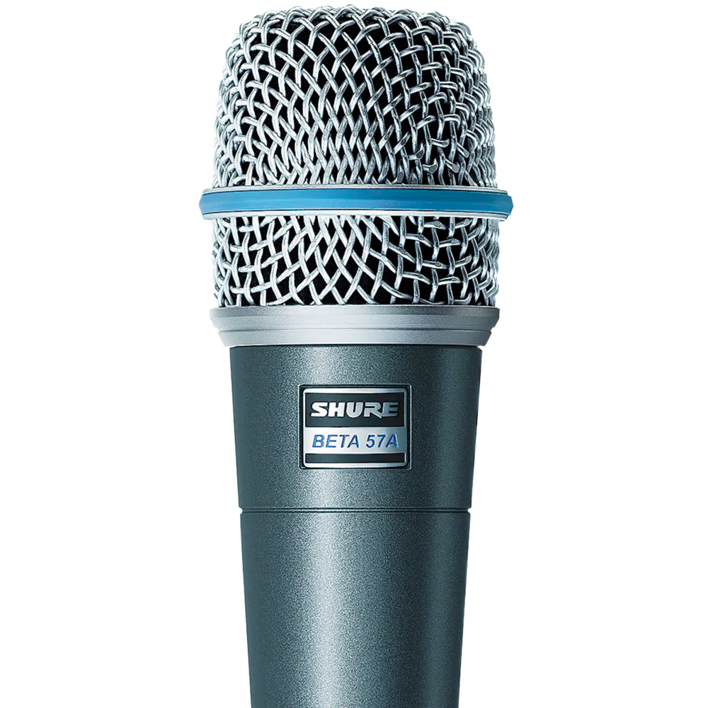 BETA 57A 01 Micrófono Dinámico para Instrumento Shure Beta 57A