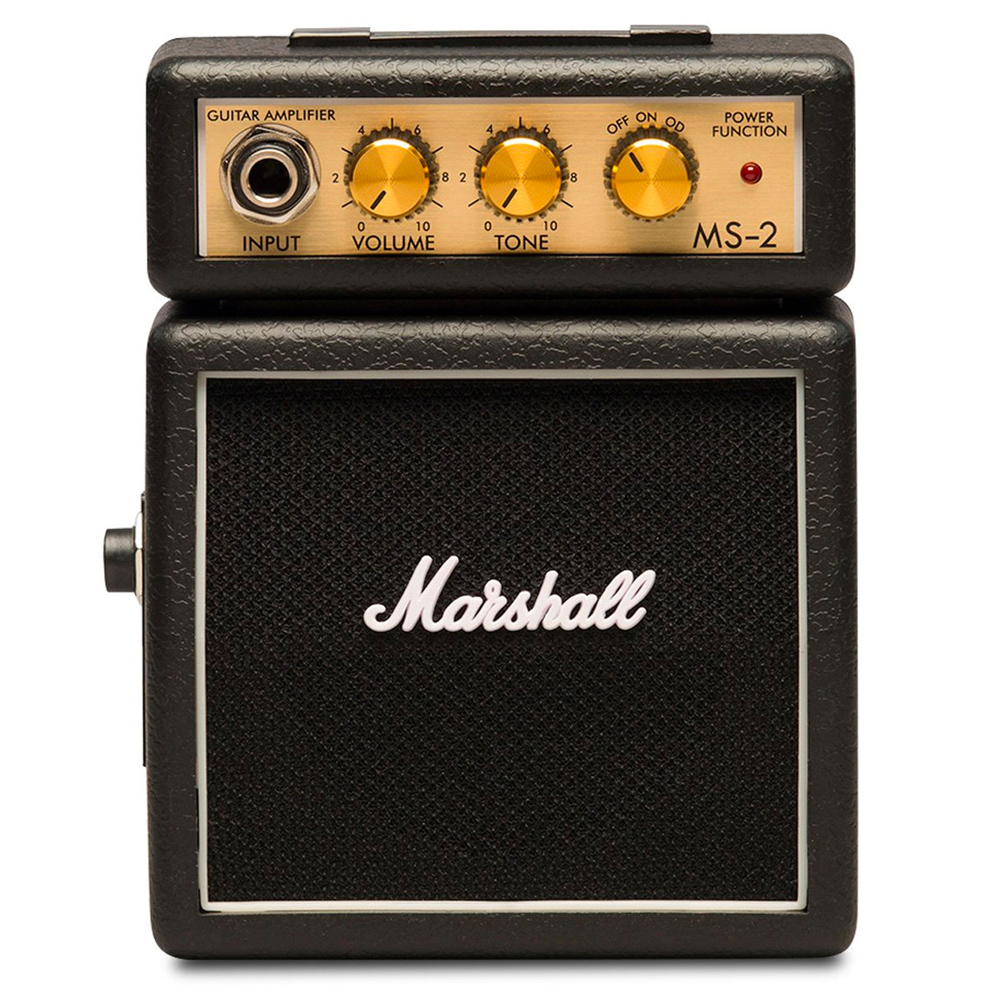 Amplificador De Guitarra MINI MARSHALL MS-2 (NEGRO)