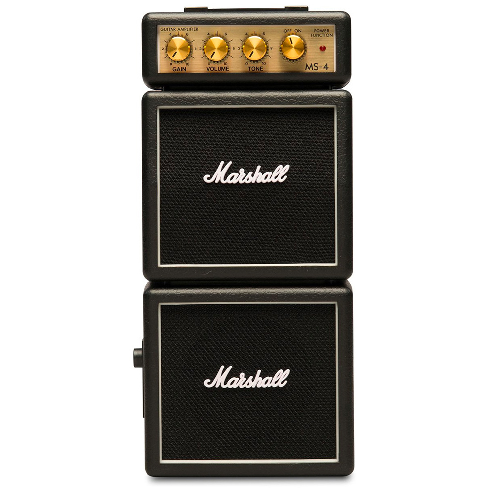 Amplificador De Guitarra MINI MARSHALL MS-4 (NEGRO)