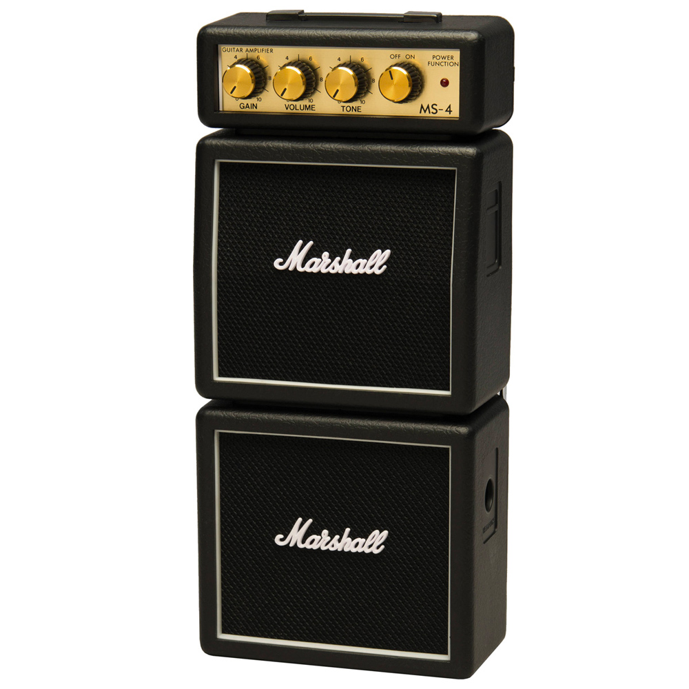Amplificador De Guitarra MINI MARSHALL MS-4 (NEGRO)