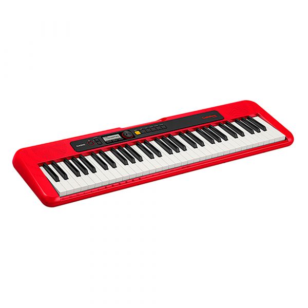200242-2 Teclado CT-S200 color rojo , 61 teclas CASIO