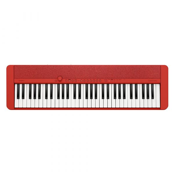 201083-02 Teclado CT-S1 Rojo, 61 teclas + Adaptador Bluetooth CASIO