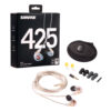 SE425 02 Audífonos In-Ear Shure SE425 Transparentes