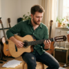Guitarra Electroacústica Memphis CG100 CE
