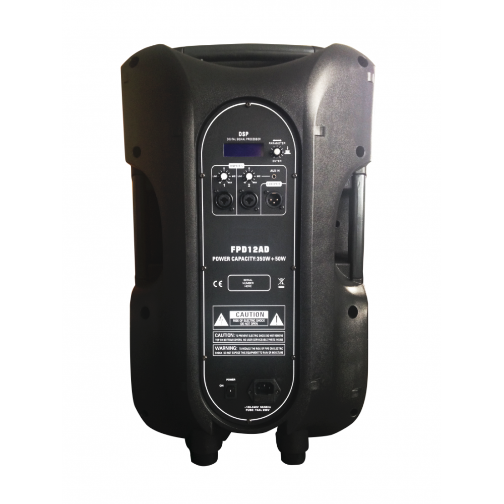 FPD12AD rear panel-1-1100x1100h Caja Activa 12" PRODB FPD12AD