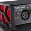 us-1x2hr_w_robust_metal_casing Interface de Audio Tascam US-1x2hr USB Profesional