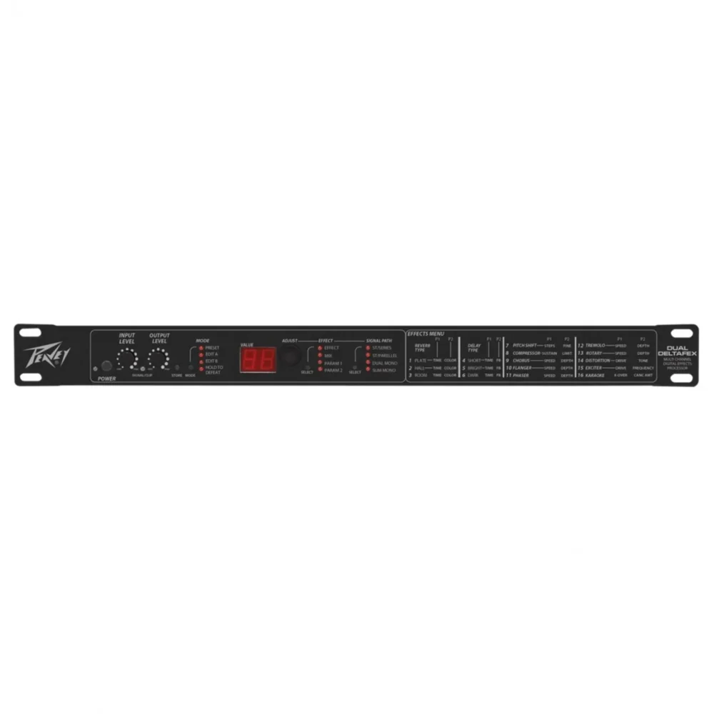 Procesador De Efectos Peavey Dual Deltafex