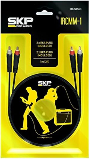 Cable Skp Rca / Rca Doble Modelo IRCMM-1 1mts