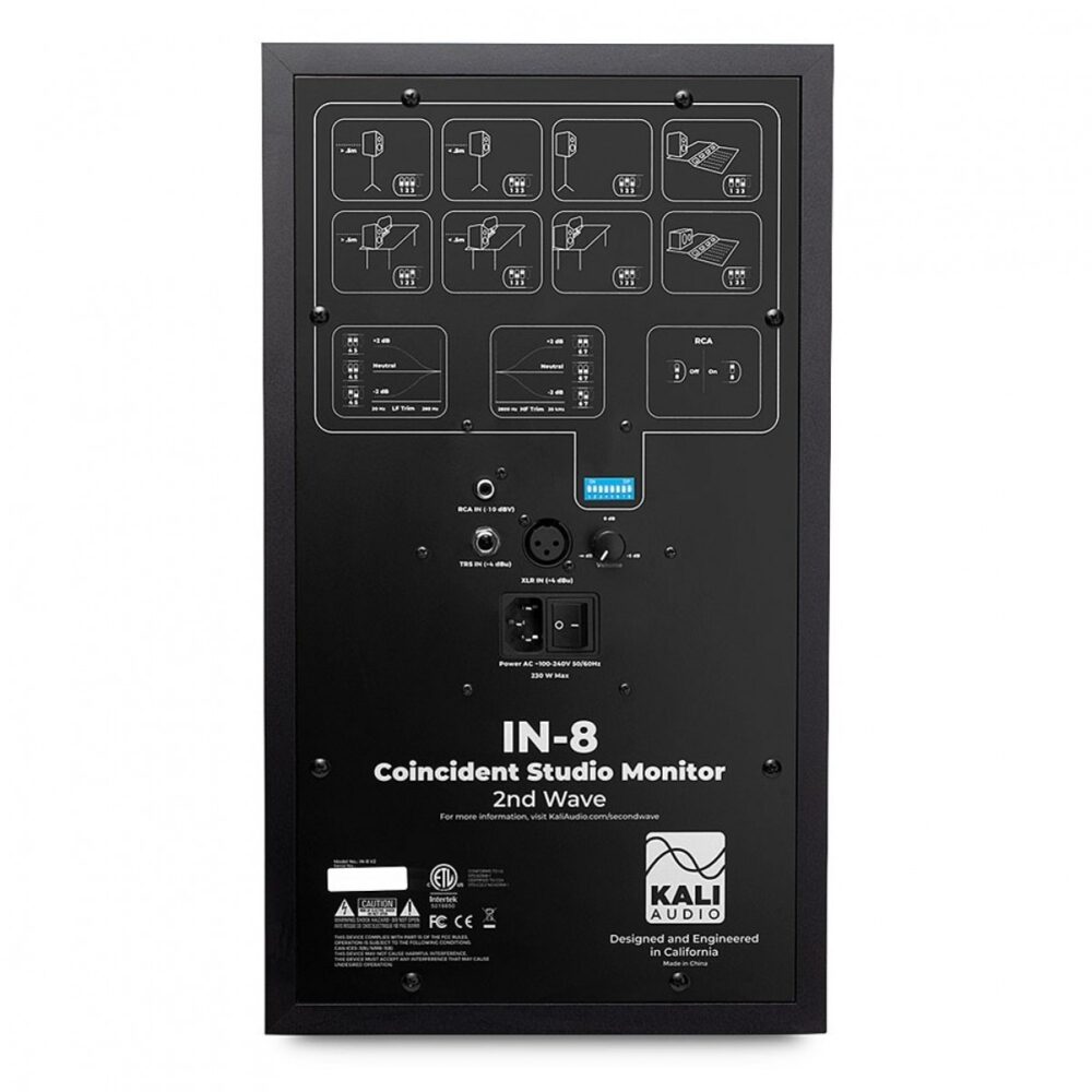 preview (11) Monitor de Estudio Kali Audio IN-8 2nd Wave (Black)