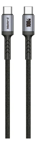 D_NQ_NP_671113-MLU76102379885_042024-O-cable-de-carga-rapida-usb-c-a-c-antinudos-100w-master-g Cable Usb-C a C Master-G De Carga Rápida Antinudos 100W