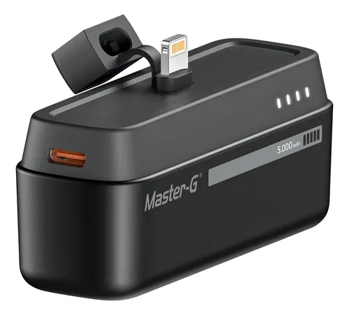 D_NQ_NP_734977-MLU78253704024_082024-O-cargador-portatil-bateria-powerbank-master-g-5000mah-20w-ip-color-negro Cargador Portatil Bateria Powerbank Master-g 5.000mah 20w