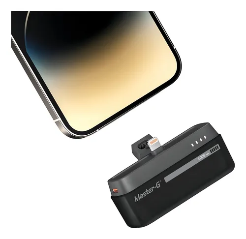 D_NQ_NP_880302-MLU78483254619_082024-O-cargador-portatil-bateria-powerbank-master-g-5000mah-20w-ip-color-negro Cargador Portatil Bateria Powerbank Master-g 5.000mah 20w