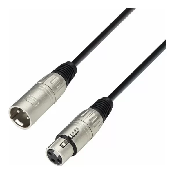 D_Q_NP_994217-MLC31871972189_082019-L-adam-hall-k3mmf1000-cable-microfono-xlr-m-a-xlr-h-10-mtrs Cable Micrófono Adam Hall 3m XLR K3MMF0300