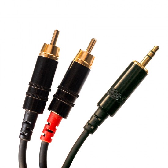 rca plug prodb-550x550 Cable Plug Mini 2 RCA Prodb 3 metros AC71030