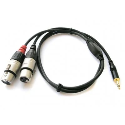 rean-cable-nra-0140-009-cable-2xlr-f-mini-plug-stereo-09mt4766 Cable Mini Plug a 2 XLR-M Rean NRA 140-0130-009