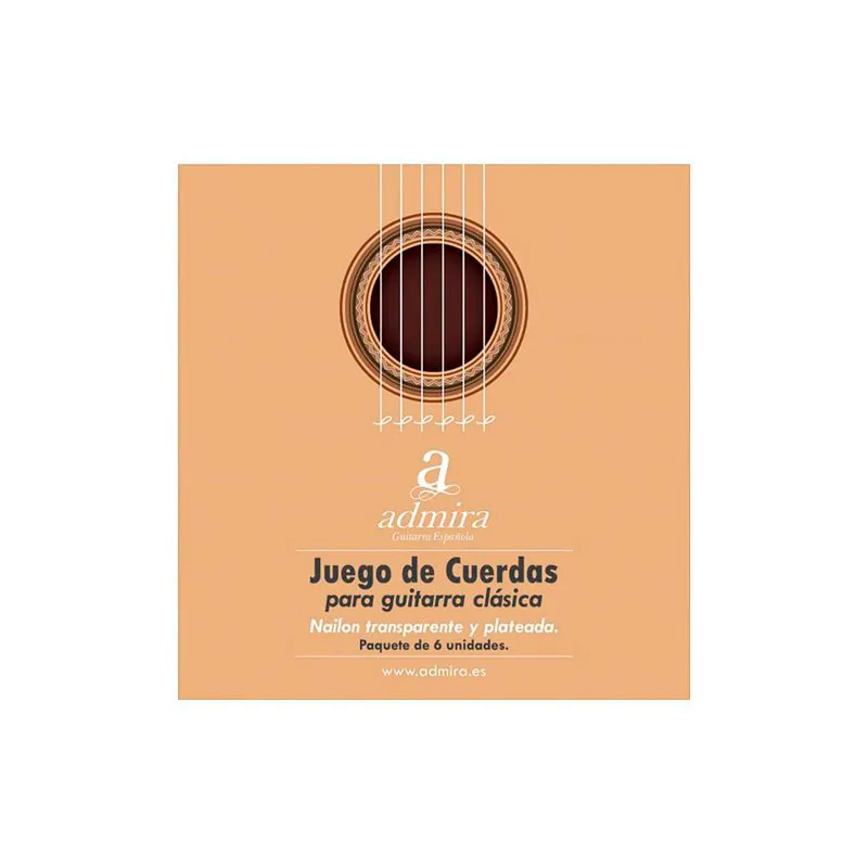 188628-800-800 Cuerdas Guitarra Clásica Admira CA500CL Nylon