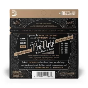 200429-800-800 Cuerdas Guitarra Clásica Dadaddario EJ45 0.28-0.43