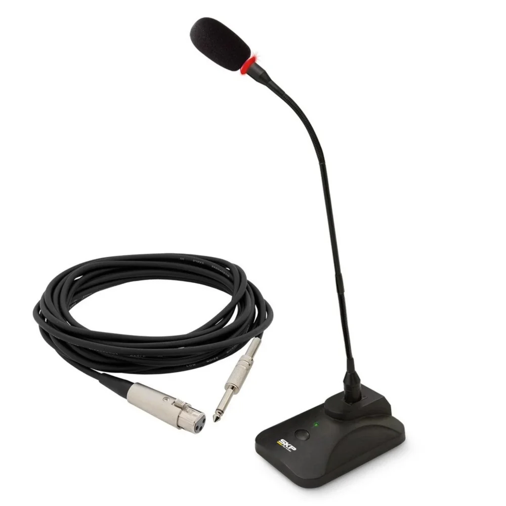9e94845f-2d9f-4483-8c94-68b9af3d5053 Micrófono Conferencia Pro SKP 6K Cuello Ganso