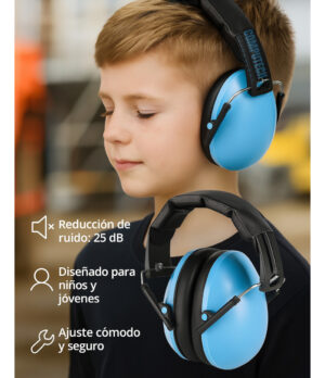D_NQ_NP_673950-MLA95721685771_102025-OO-orejera-antiruido-arm-next-kid-25db-para-ninos-ajustable-azul Orejera Antiruido ARM Next Kid 25dB Azul