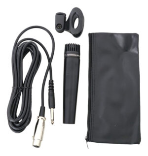 D_NQ_NP_983619-MLA80570420716_112024-OO Micrófono Cardioide Vocal e Instrumentos AP02113 Negro