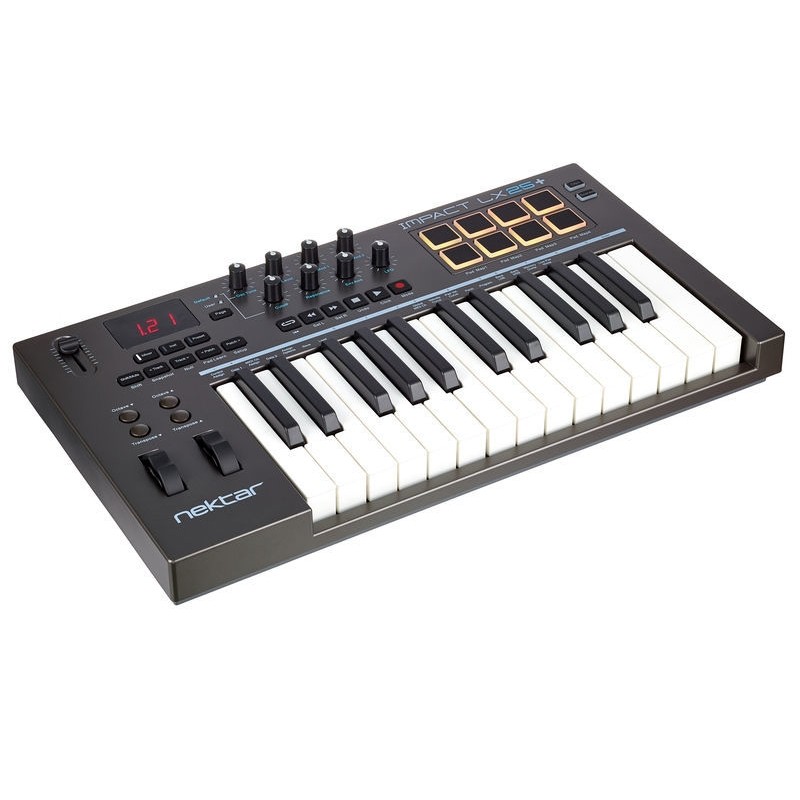 Teclado Controlador Midi Nektar LX25PLUS Usb 25 Teclas