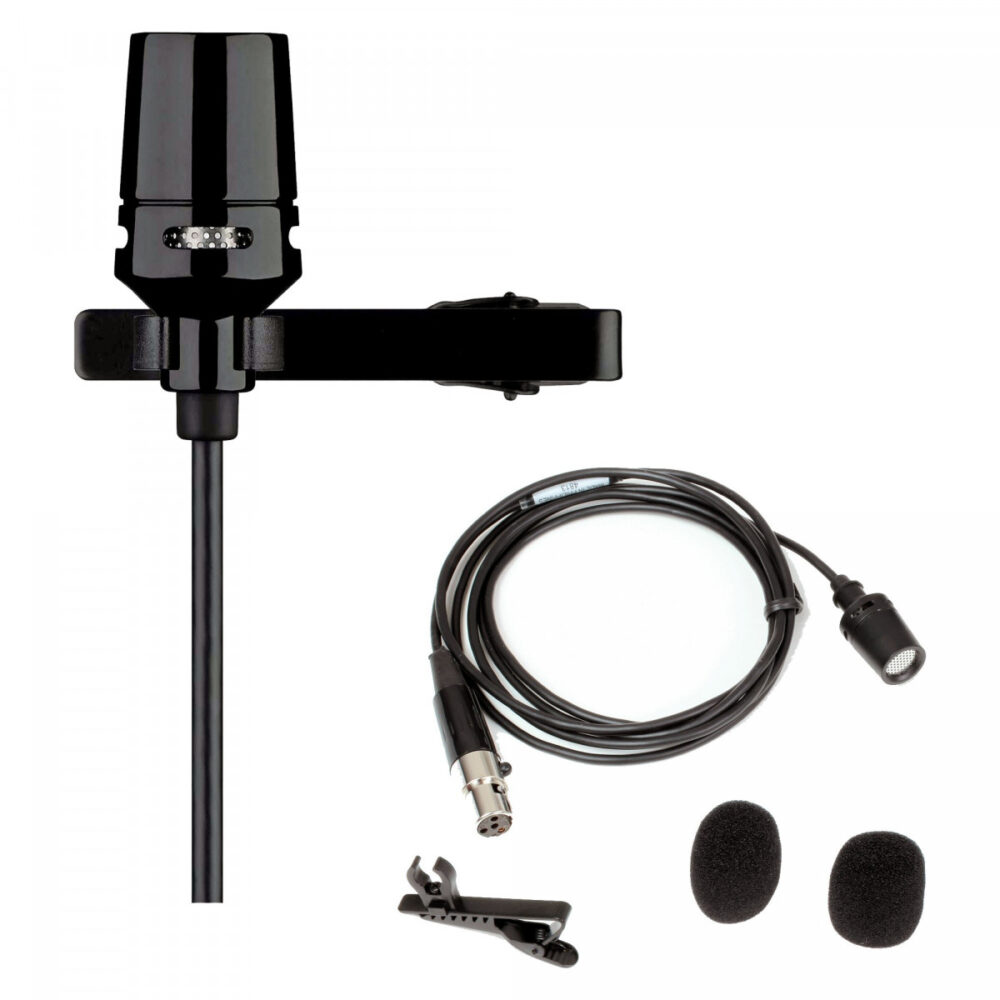 Microfono Lavalier Shure CVL-B/C-TQG