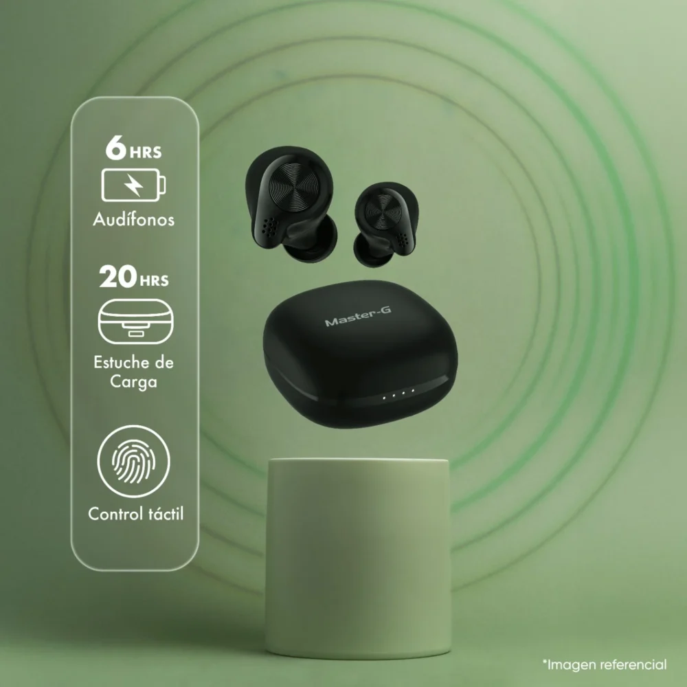 Audífonos Bluetooth In Ear Master G TWS BUDS10
