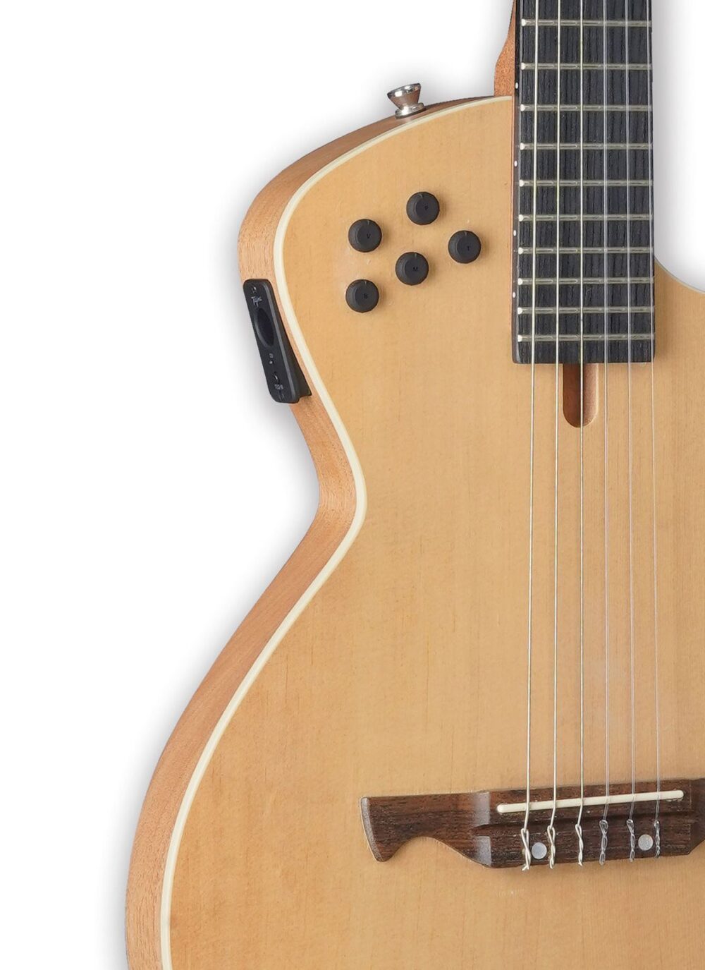 01016001000996_1083.jpg Guitarra Electroacústica Tagima Modena Nylon Natural - vista 4