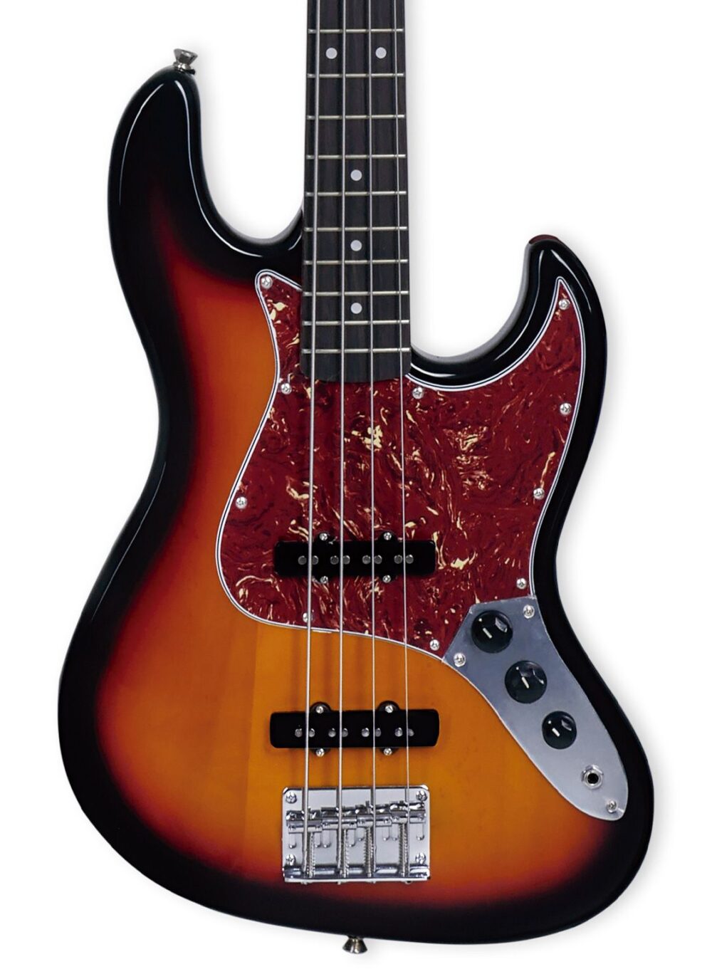 bajo-electrico-tagima-tw-73-jazz-bass-4-cuerdas-sunburst-golpeador-tortoise-2 Bajo Eléctrico Tagima TW-73 Jazz Bass 4 Cuerdas Sunburst Golpeador Tortoise
