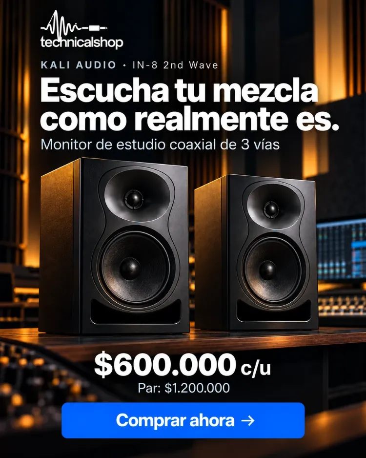 Monitor de estudio Kali Audio IN-8 2nd Wave
