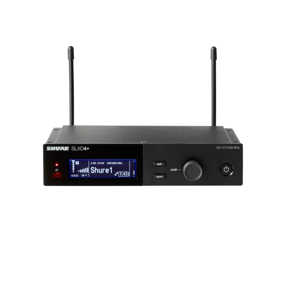 sistema-inalambrico-bodypack-shure-slxd14-2 Sistema Inalámbrico Bodypack Shure SLXD14+ - vista 2