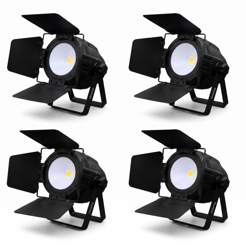 1-1000x1000-23.jpg Kit 4 Focos LED COB04 PAR 200W Cálido/Frío Glowing + Flight Case de Transporte
