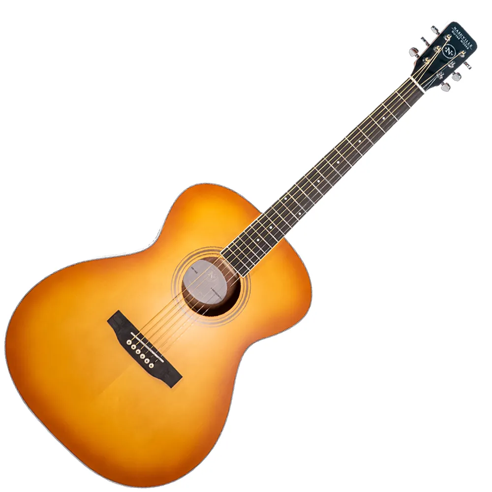 Guitarra Acústica Con Funda Nashville OM10EB - Edgeburst