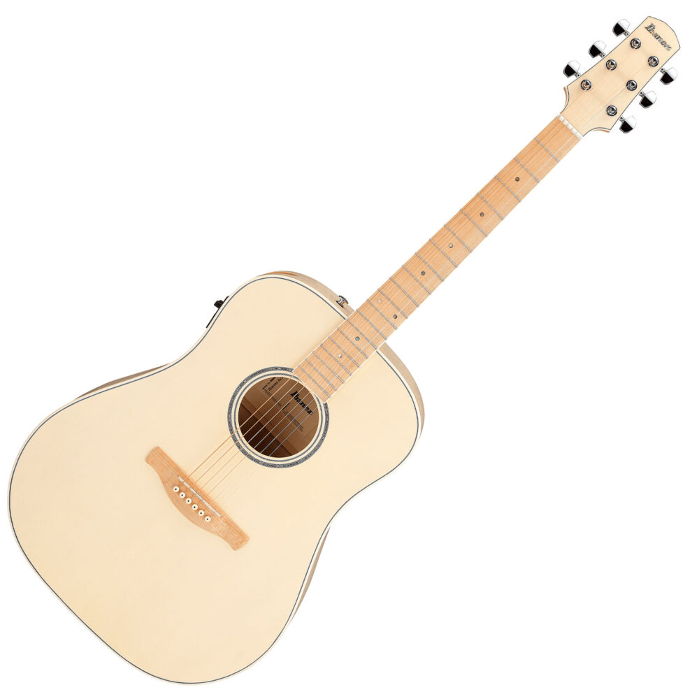 Guitarra E/A Metal Ibanez AAD77M1E OAW