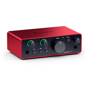 Interfaz Audio 4ta Gen Focusrite SCARLETT SOLO