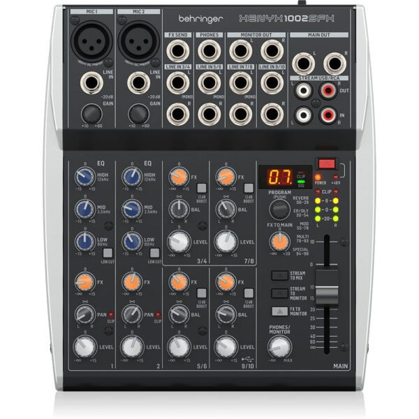 Mixer Behringer XENYX1002SFX Mixer Behringer XENYX1002SFX