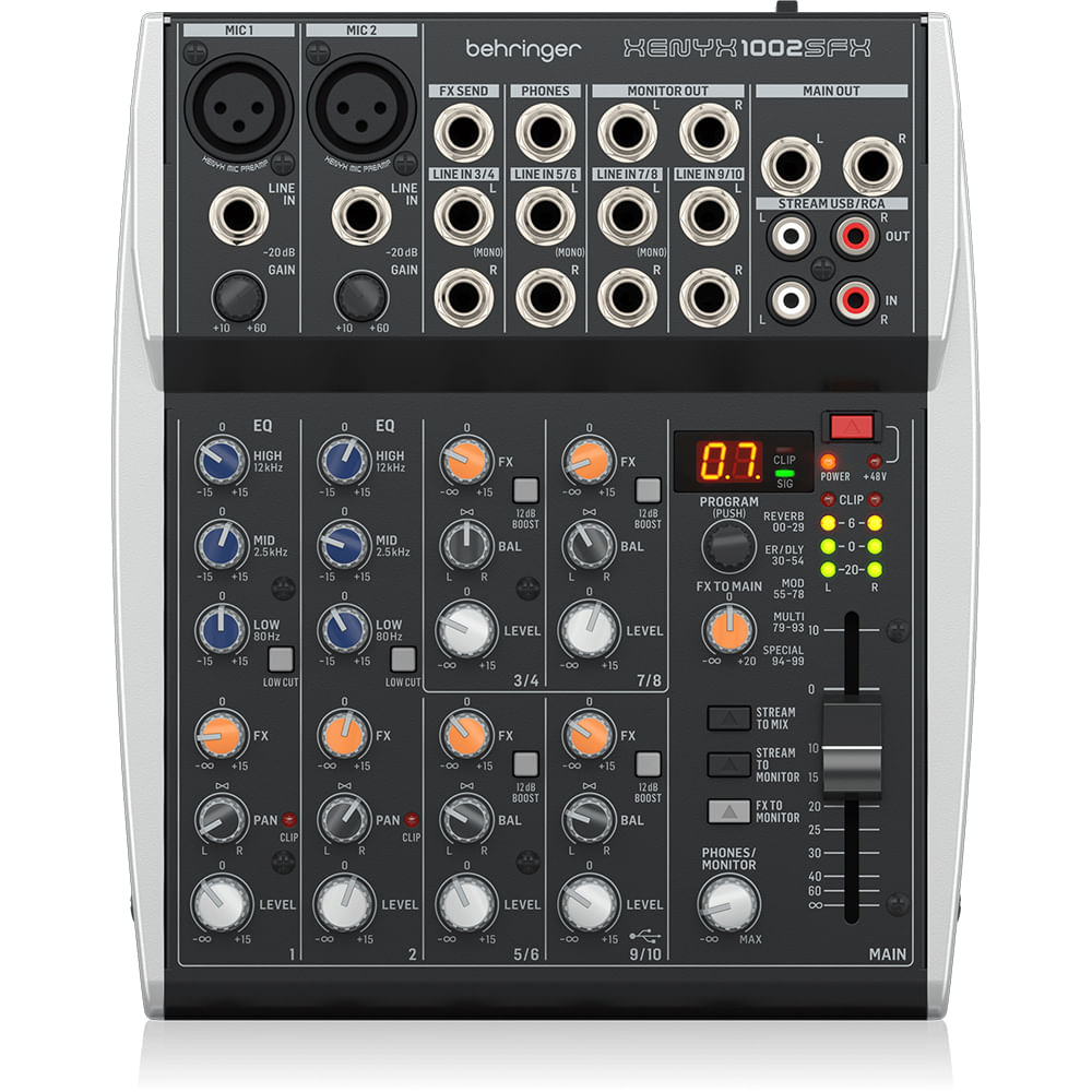 Mixer Behringer XENYX1002SFX
