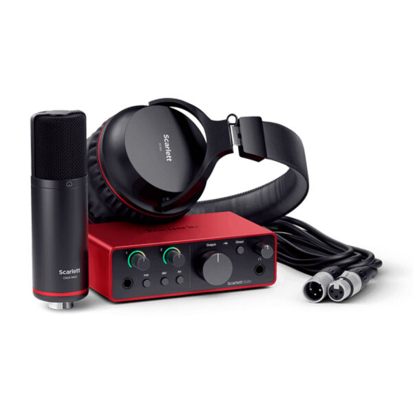 Pack Homestudio 4TA Gen Focusrite SCARLETT SOLO STUDIO