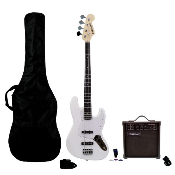 Pack Bajo Eléctrico Freeman Rockstarter WH Pack Bajo Eléctrico Freeman Rockstarter WH