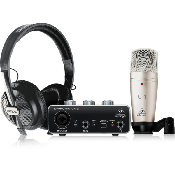 Pack Interfaz de audio Behringer U-Phoria Studio