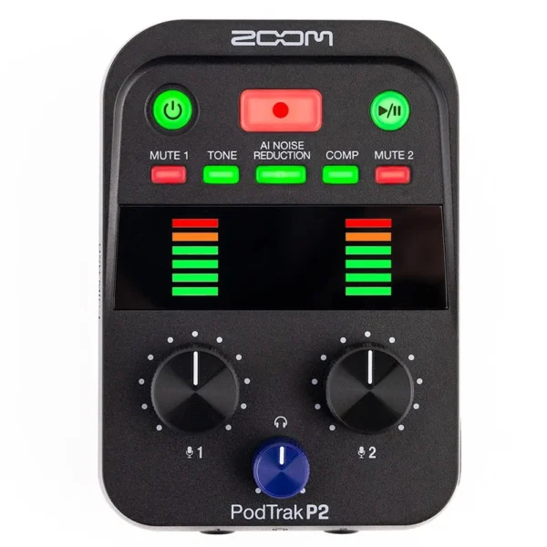 Procesador De Audio Para Podcast Zoom PodTrak P2