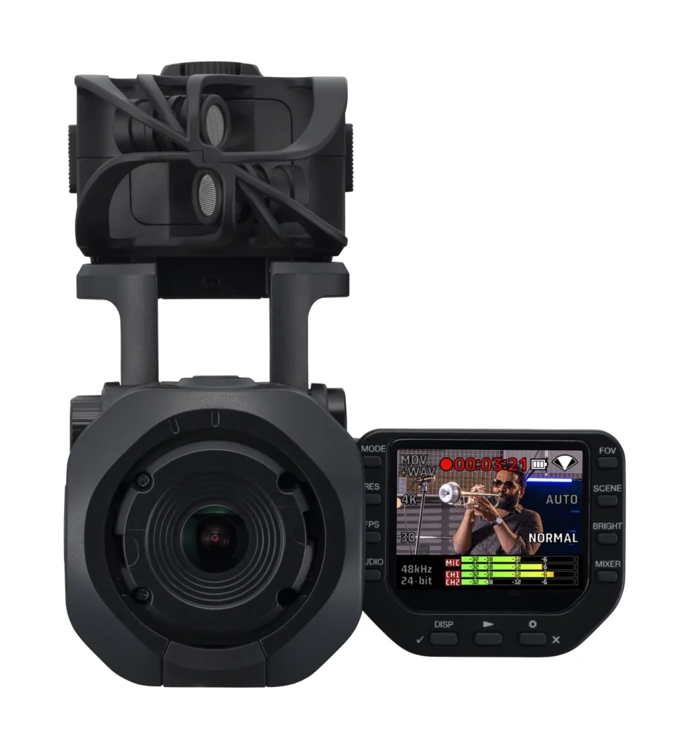 Zoom Q8n-4K cámara de video 4K con captura de audio profesional