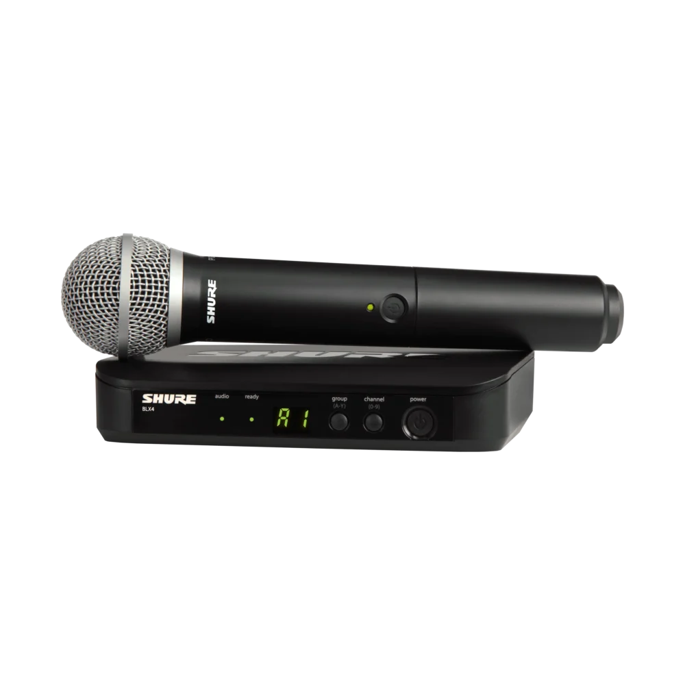 Shure BLX24/PG58 sistema inalámbrico Micrófono Inalámbrico de Mano Shure BLX24/PG58
