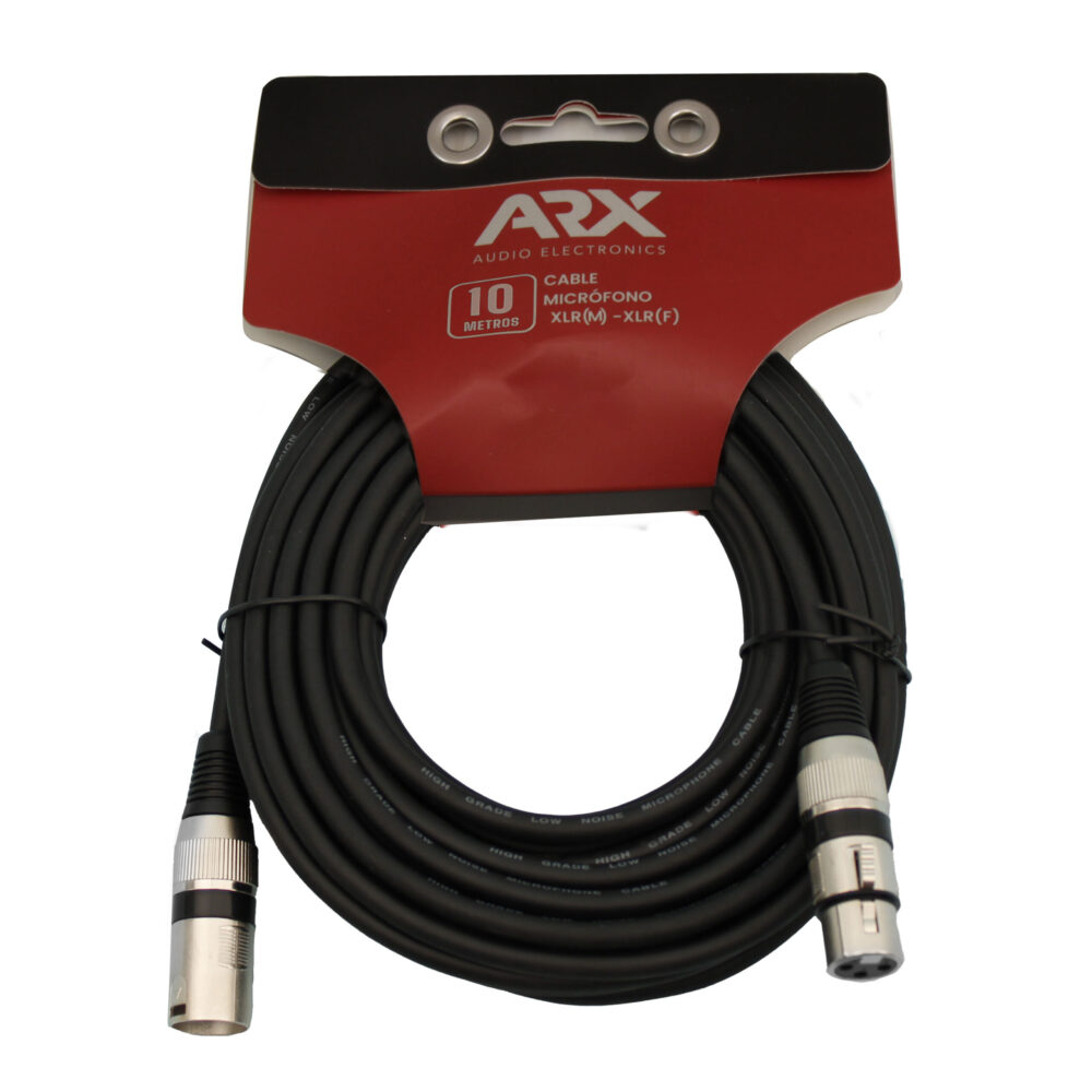 21301320cable20aurax20XLR20-1-.jpg.jpg Cable Micrófono Xlr(m) - Xlr(f) 10 Mts ARX XLR