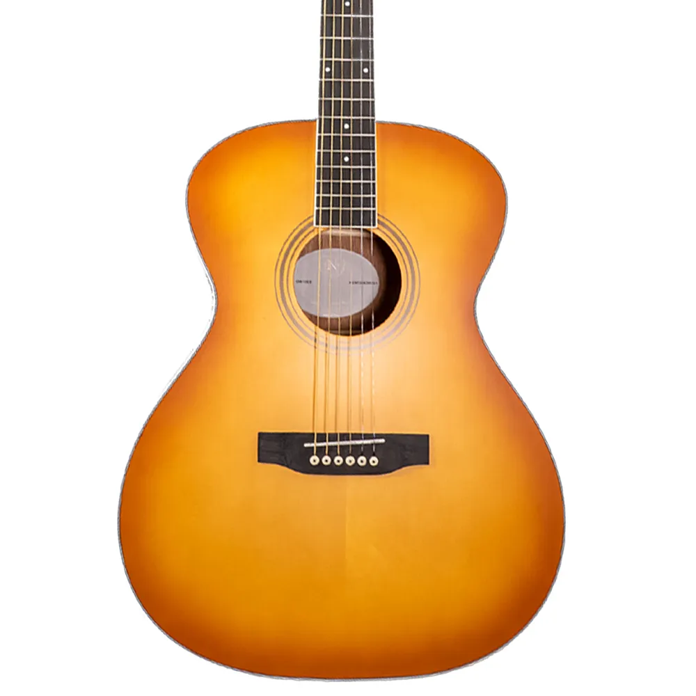 Guitarra Acústica Con Funda Nashville OM10EB - Edgeburst